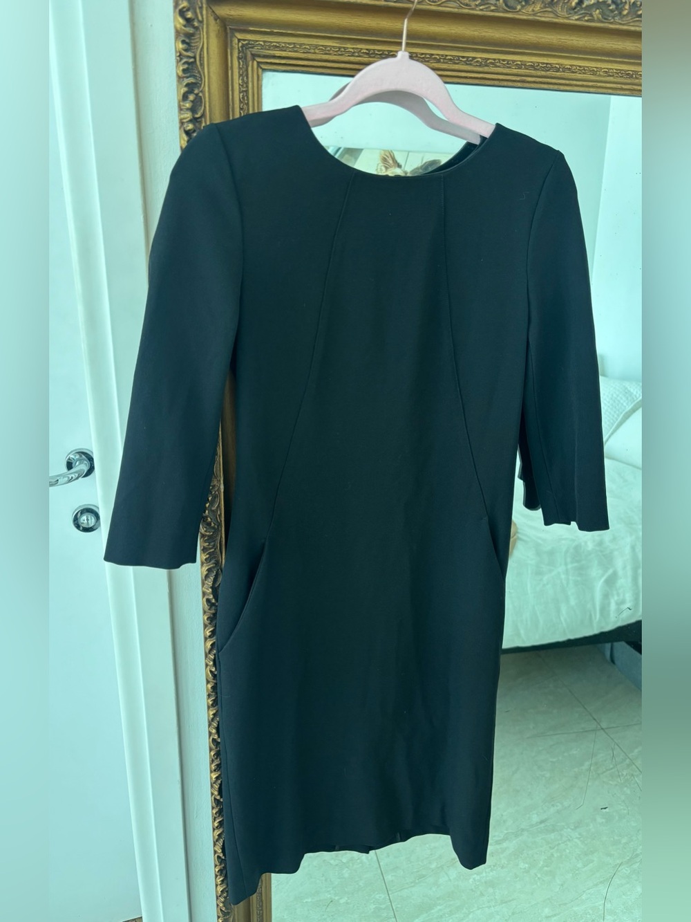 MM.Lafleur The Etsuko Dress: Black: - Picture 3 of 5
